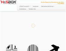 Tablet Screenshot of hysbox.com